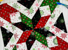 Shining Star Quilt Block Pattern