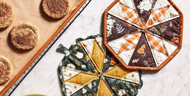 Slice the Pie Pot Holders Pattern