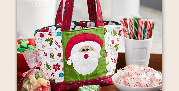 Santa Treat Bag Pattern