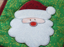 Santa Claus Potholder Pattern