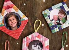 GEO BIJOUX: Quilted Frame Ornaments Pattern