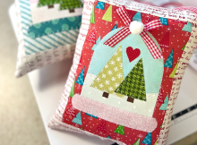 Scrappy Snow Globe Mini Pillow Pattern