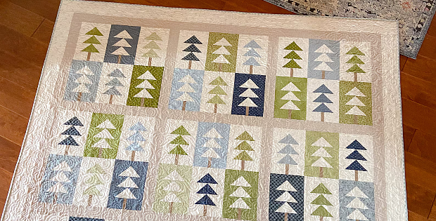 Frosty Forest Quilt Pattern