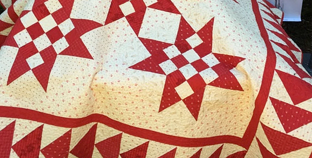 Scrappy Stars and Geese Quilt Pattern