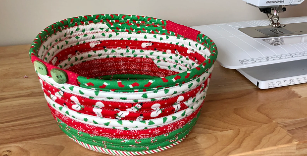 Jelly Roll Basket Pattern