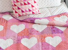 Patchwork Hearts II Quilt Pattern