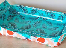 Reversible Casserole Dish Cozy Tutorial