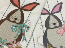 Sweet Bea Bunny Applique Pattern