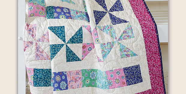 Fluttering Jewels Quilt Pattern