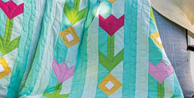 Tufted Tulips Quilt Pattern