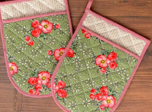Quilted Pocket Pot Holders Tutorial
