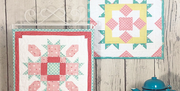 Barn Block Mini Quilt Series March April Pattern