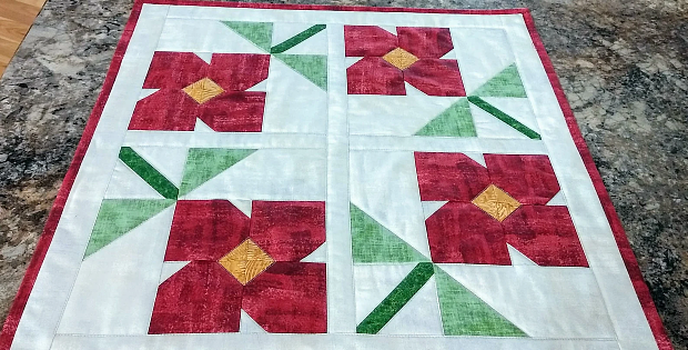 Spring Flower Table Topper Pattern