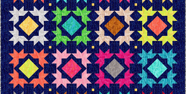 Crystal Systems Quilt Pattern