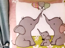 Elephants Cushion Cover Pattern