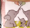 Elephants Cushion Cover Pattern