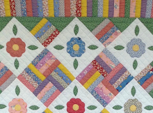 Posies in the Fencerow Quilt Pattern