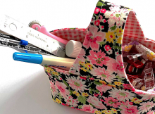 Mini Fabric Basket Pattern
