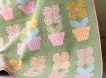Potted Flowers Quilt Pattern