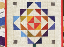 Radiance Bloom Mini Quilt Pattern