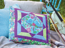 Spring In Bloom Pillow Pattern