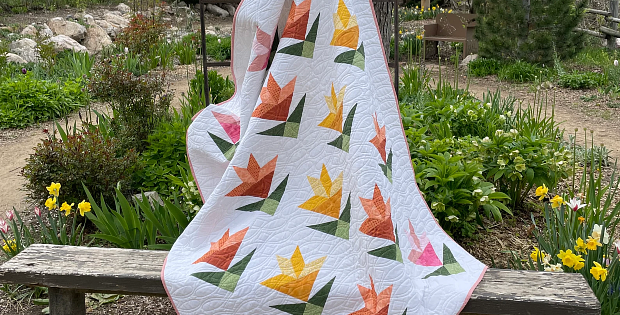 Lilies on Parade Quilt Pattern