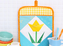 Blossom Oven Mitt Pattern