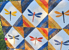 Twilight Dragonflies Quilt Pattern