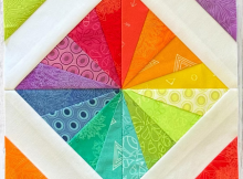 Flying Kites Foundation Paper Piecing Pattern