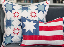 Summer Sparkler Quilted Pillow Pattern