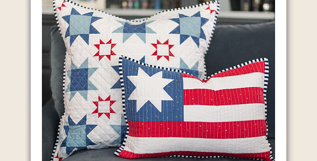 Summer Sparkler Quilted Pillow Pattern