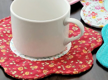 Flower Shaped Coasters Pattern