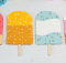 Popsicle Parade Coaster Pattern