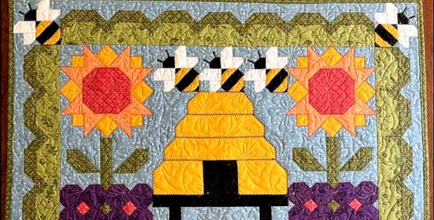 Busy Bees Mini Quilt Pattern