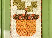 From Little Acorns Door Banner Pattern