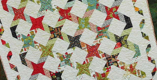 Twisting with the Stars Quilt Pattern