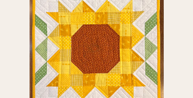 Sunflower Mini Quilt Pattern