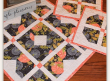 Sunshine Quilted Table Set Pattern