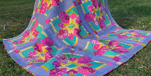 Bright Spark Quilt Pattern