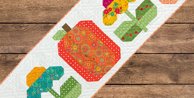 Pumpkins and Petals Table Runner Pattern