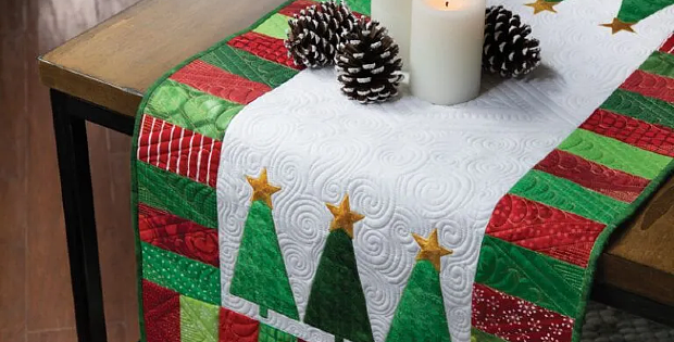 Very Merry Table Runner Pattern