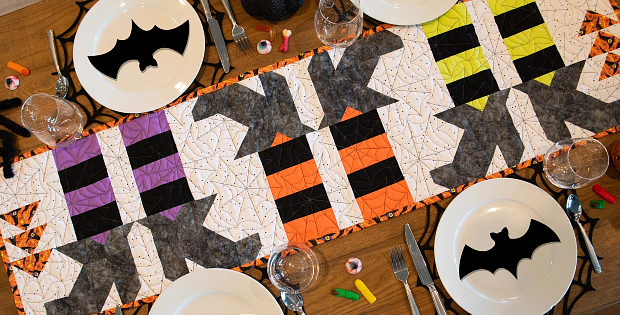 Witch's Feet Table Runner Pattern