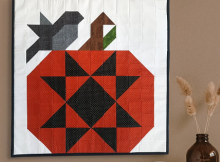 Ohio Star Pumpkin Mini Quilt Pattern