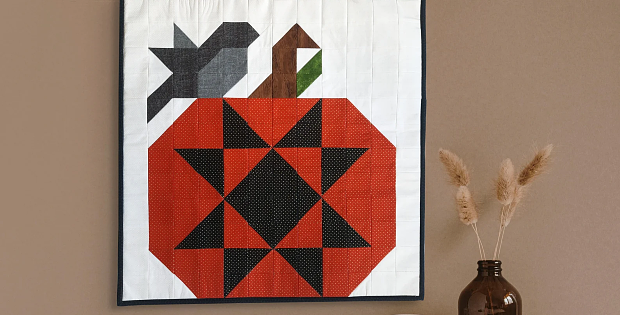Ohio Star Pumpkin Mini Quilt Pattern