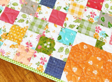 Pumpkin + Leaf Placemats Pattern