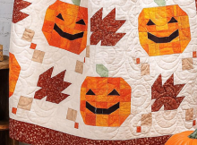 Falling Jacks Pumpkin Quilt Pattern