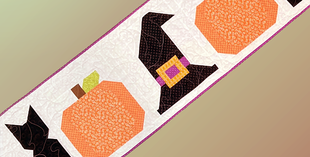 Midnight Magic Table Runner Pattern