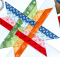 Twice Woven Star Quilt Block Pattern