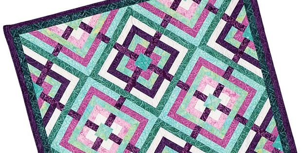 Grape Slush Quilt Pattern