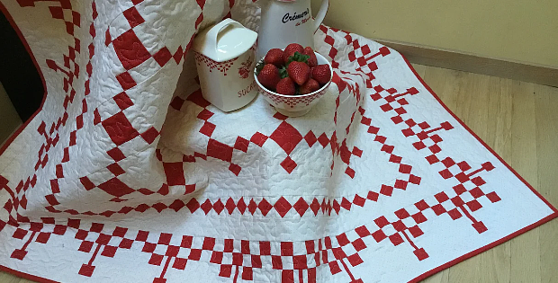 Berries and Cream Quilt Pattern